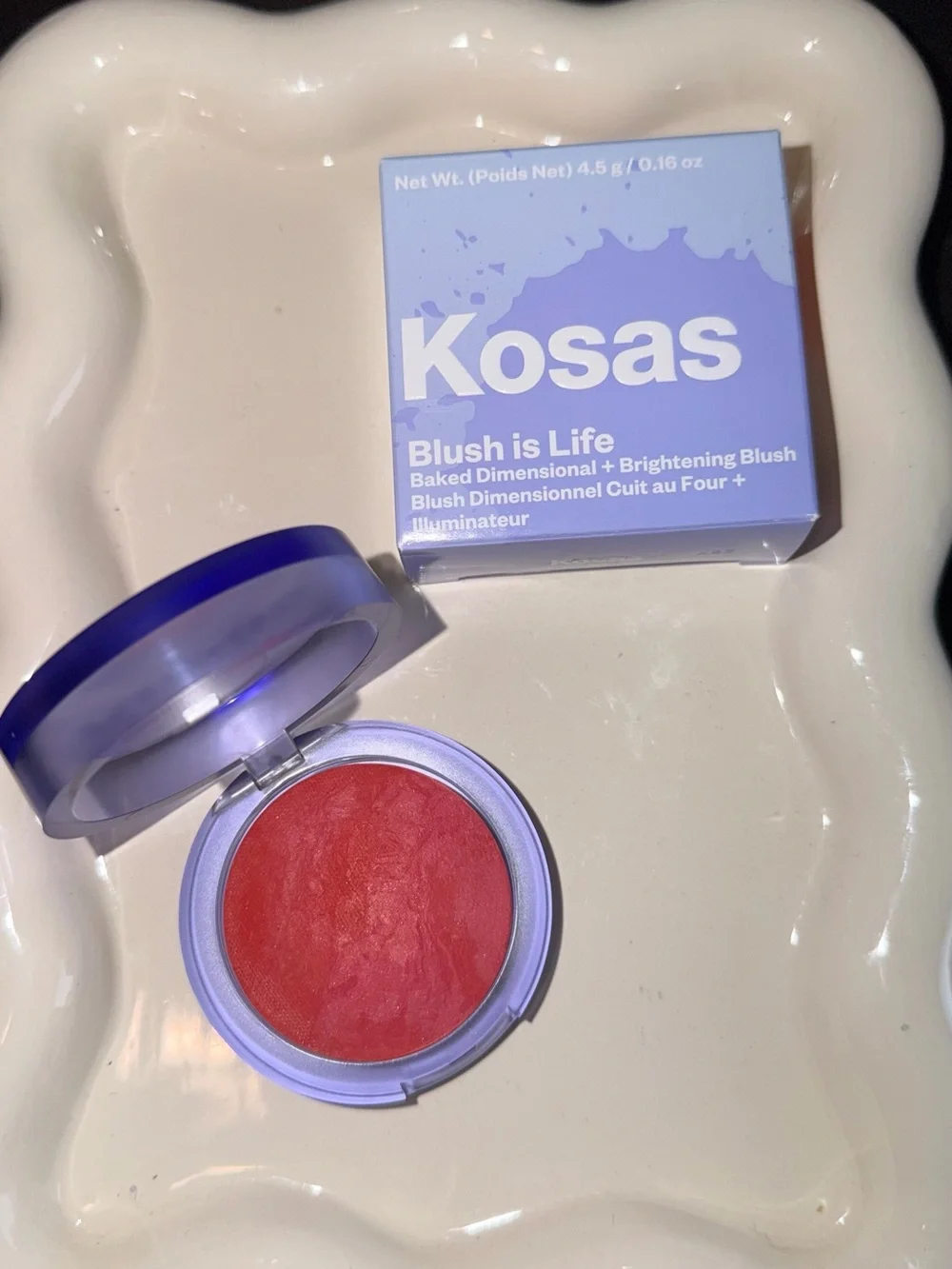 NIB Kosas Blush is Life Baked Talc-Free Dimensional + Brightening Blush